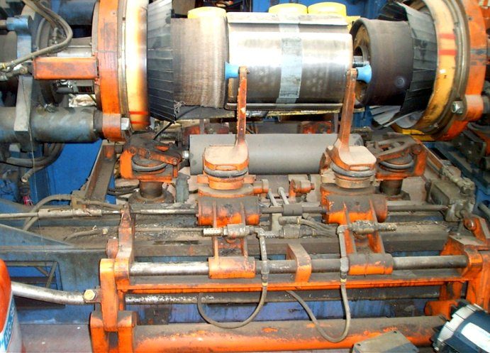 Máquina de armado antes de la reconstrucción